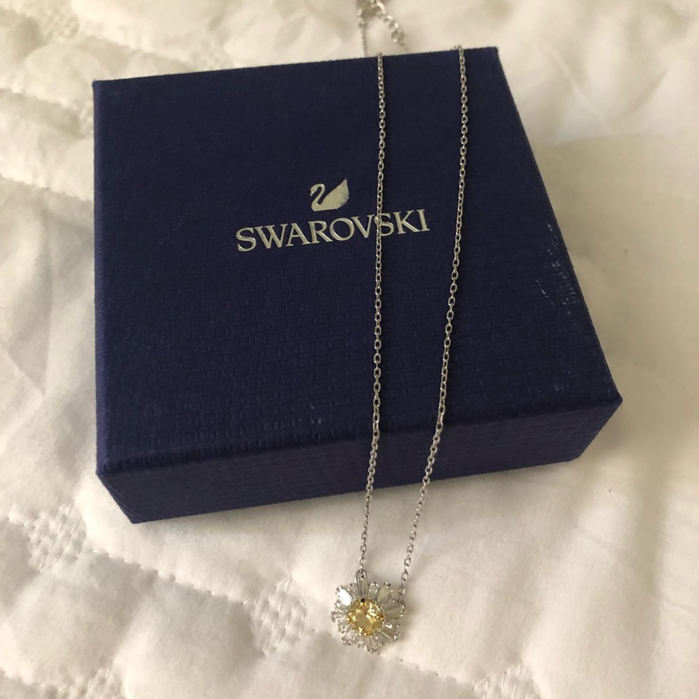 Swarovski “Eternal Flower” pendant necklace